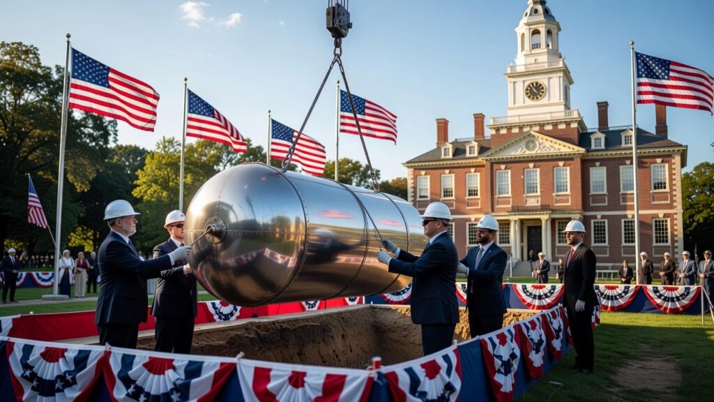 Locked for 250 years: iPhone 17 Pro Max, Lincoln’s 3D hand, and 200 artifacts buried in a steel vault beneath Philadelphia