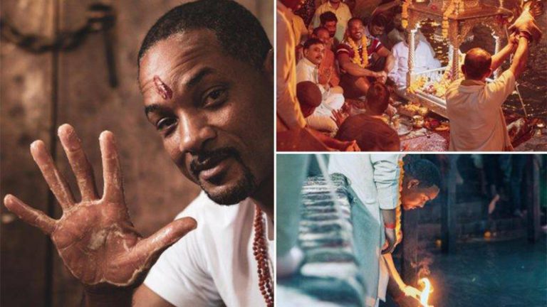 Will Smith Visits Haridwar Gets Mesmerized by Ganga Aarti