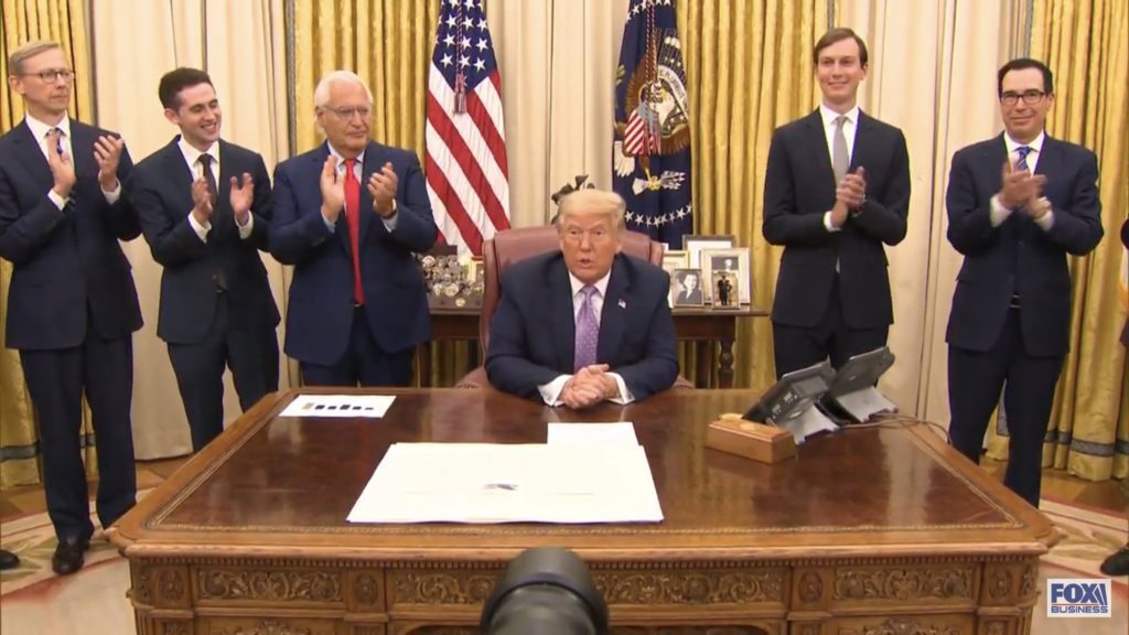 Israel-UAE Agreement Isn’t ‘Deal of the Century’, But A Foreign Policy Win Trump Needed Most