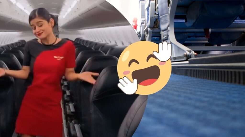 Air Hostess Dances to AR Rahman’s ‘Urvashi Urvashi’ Song on Empty Flight – Watch Viral Video